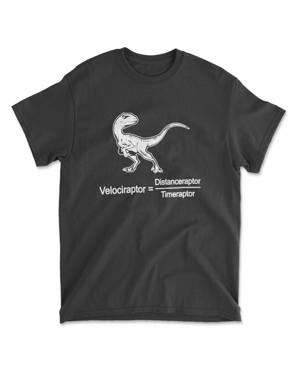 Velociraptor equal Distanceraptor and timeraptor Men's Standard T-Shirt black s