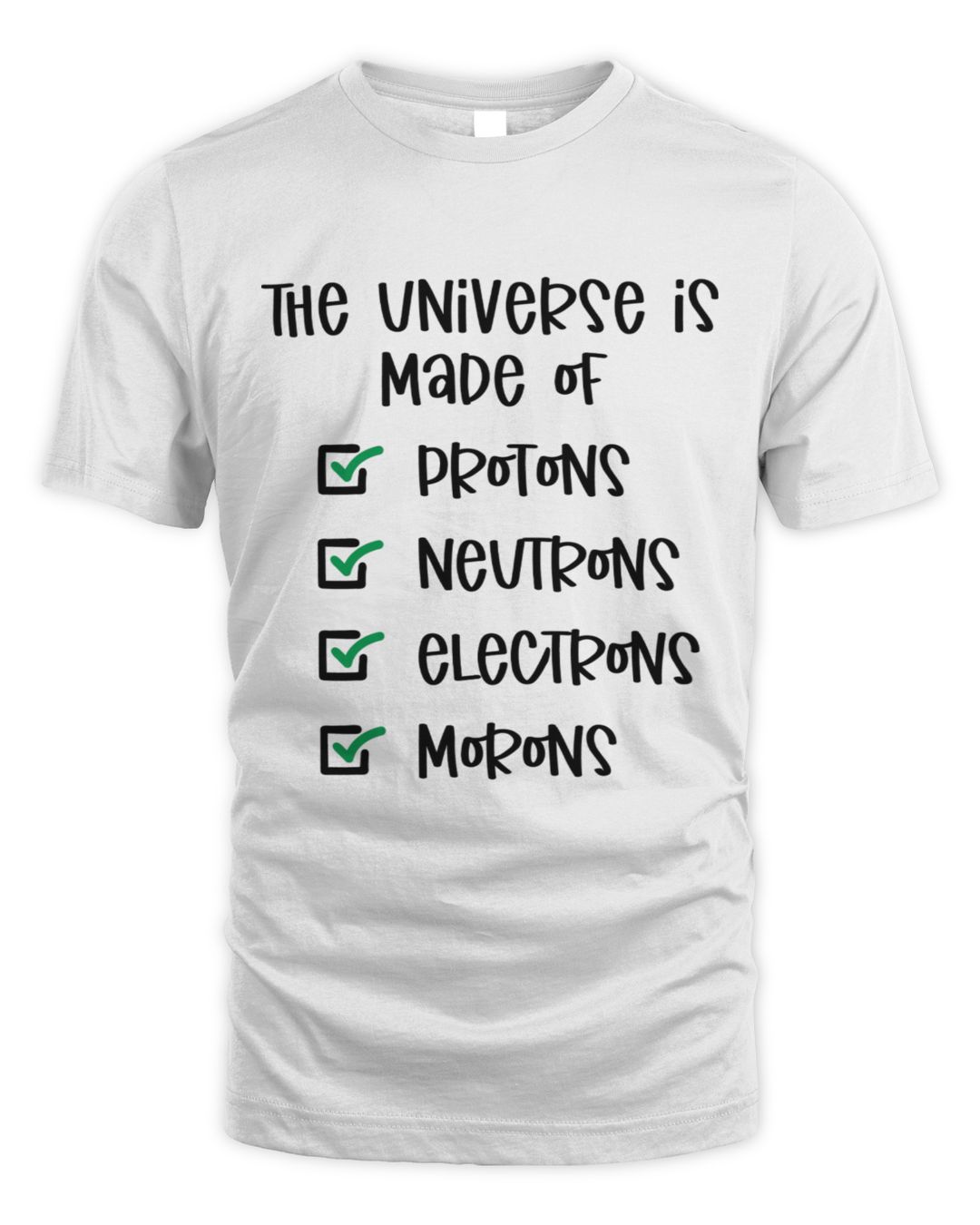 Protons Neutrons Electrons Morons | Science Store