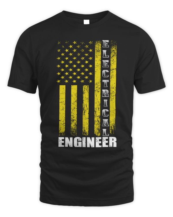 Electrical Engineer American Flag Distressed Shirt Electrical Engineer American Flag Distressed Shirt